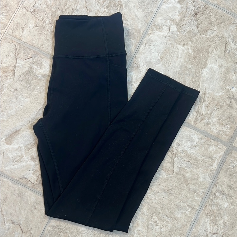 Black High-Waisted Leggings